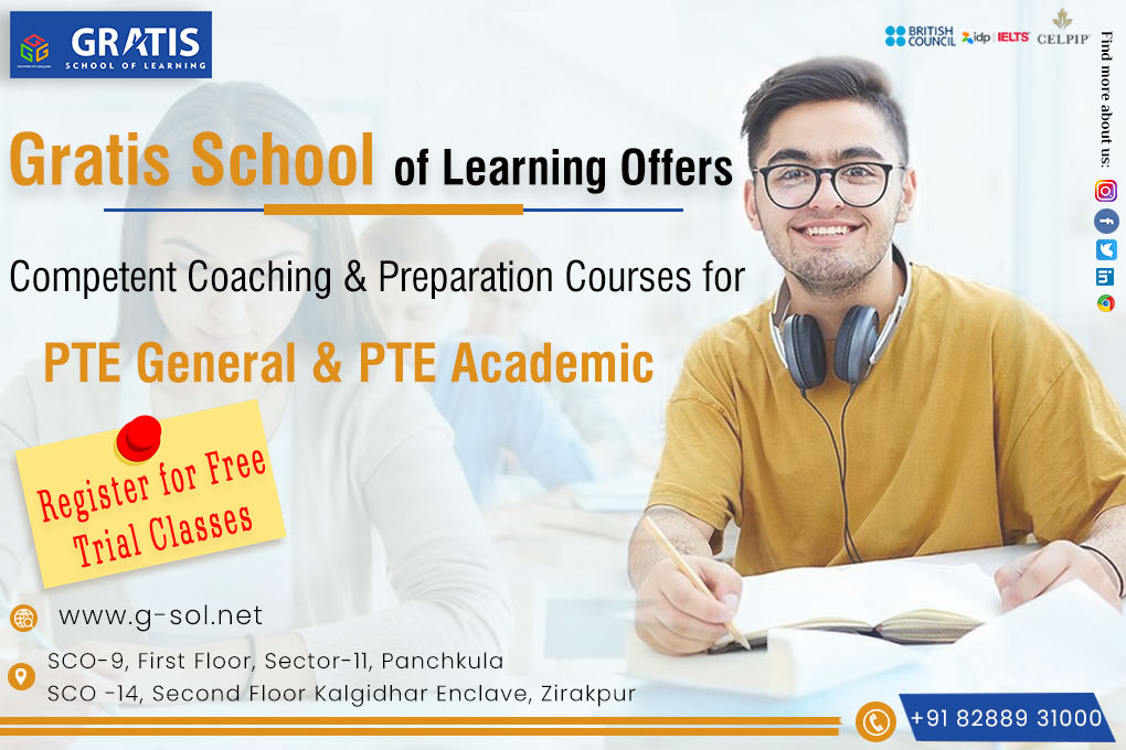 PTE Classes in Zirakpur / PTE Coaching in Zirakpur